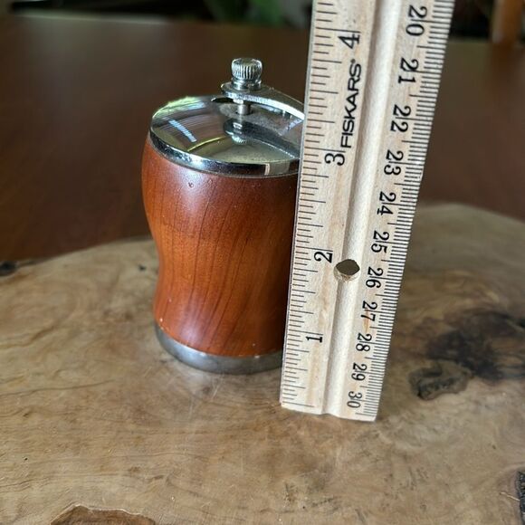 George S. Thompson Teak Pepper Grinder - Picture 7 of 7